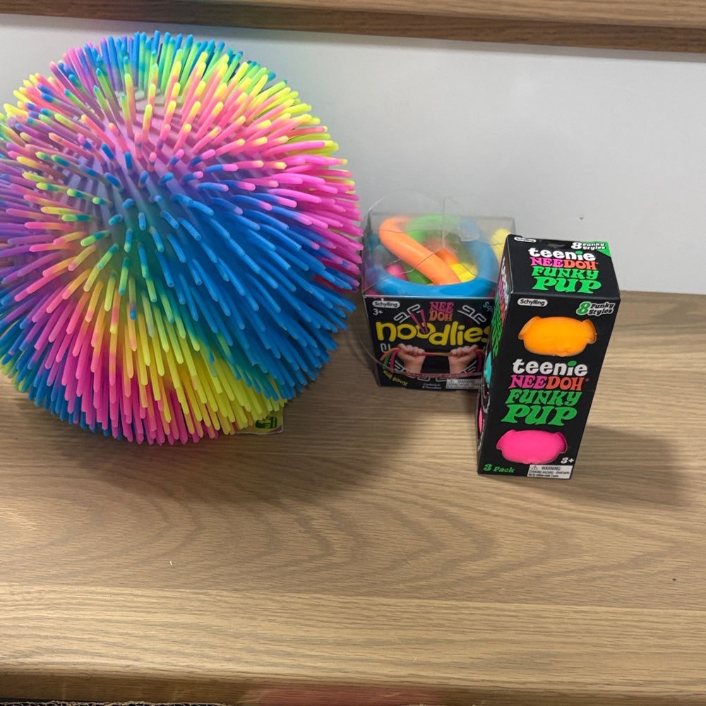 Colorful Sensory Spike Ball - Multicolor Kids Learning Toy